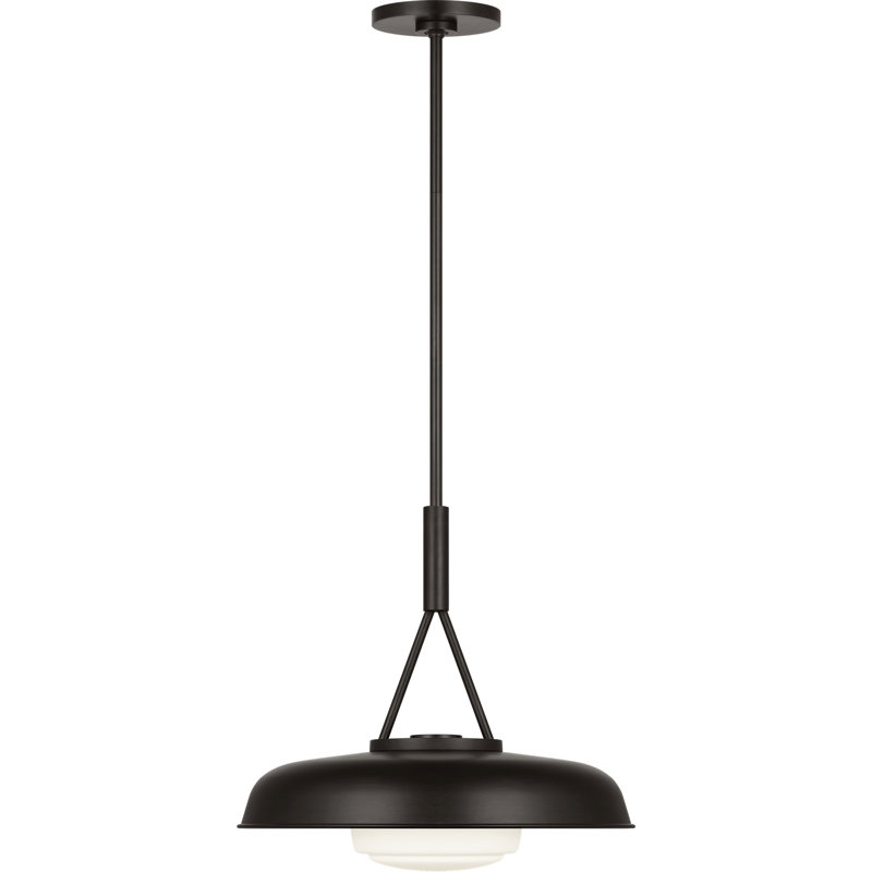 1 - Light Pendant, 15, Aged Iron, Aged Iron