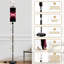 Lampe sur pied néon rose brillant abstrait sphérique formes lumineuses symétrique orbe à intensité variable moderne avec télécommande interrupteur au pied ampoule abat-jour grand poteau d'angle pour le salon chambre bureau