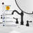 2-handle Bathroom Faucet with Drain Assembly-79721071