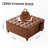 Leather Bench with Storage