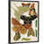 Cadre pour toile flottant noir