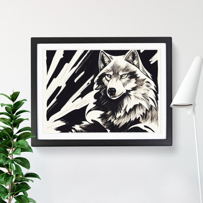 Wolf - Framed Print