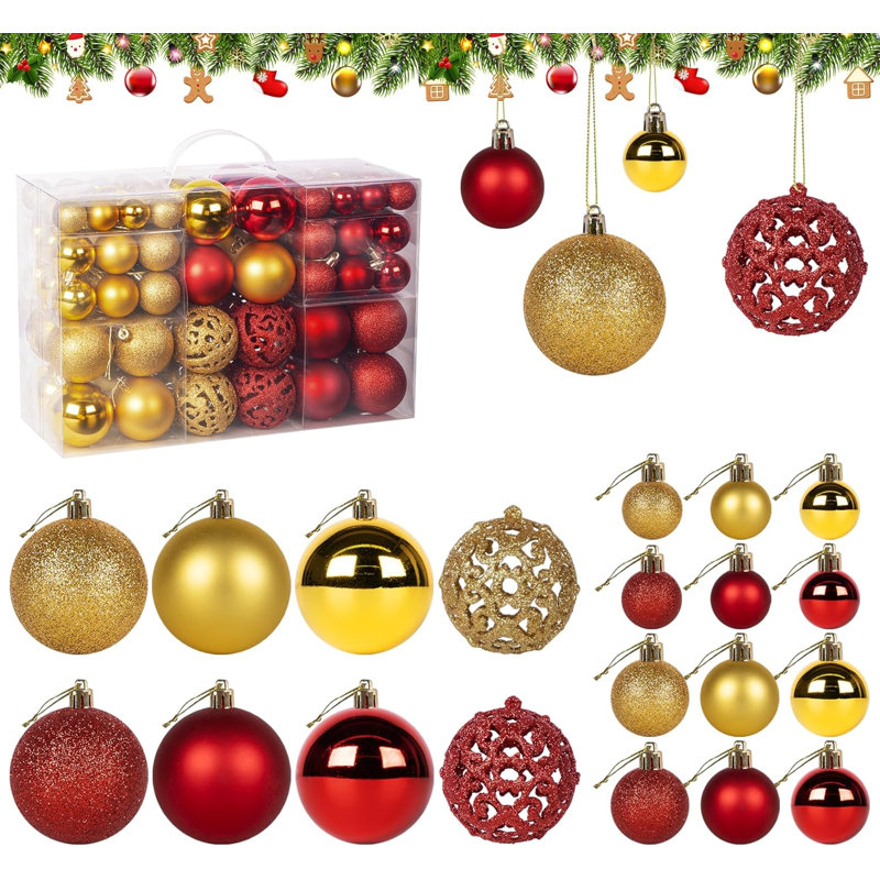 4.803cm Solid Colour Not Flowers Ornament Accessory, Gold/Red