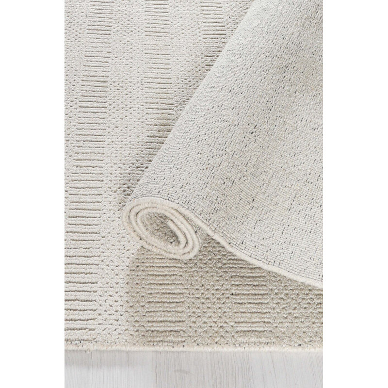 Brevik Wool Hand Woven Area Rug, Rectangle 200 x 290cm