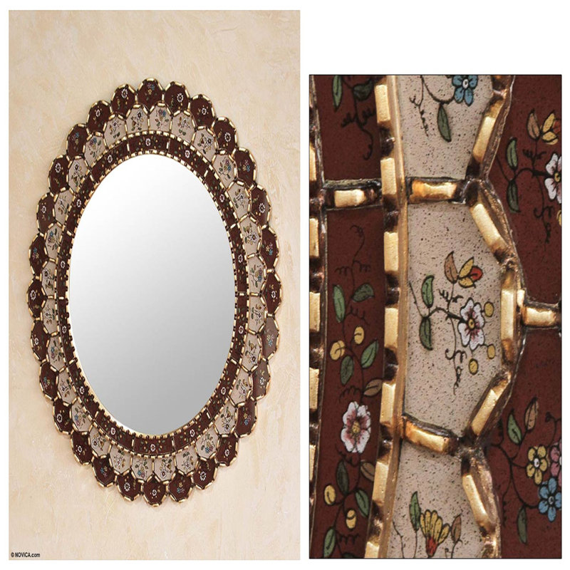 Cavour Solid Wood Concave Mirror