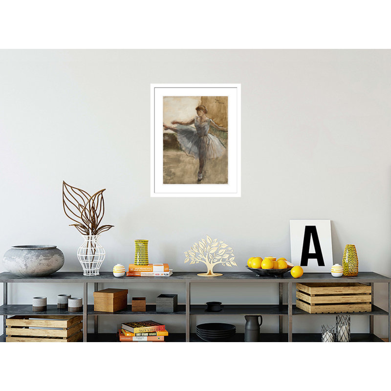 «The Ballerina» par Edgar Degas, impression giclée encadrée, H 29,5 po x l 23,48 po