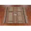 Tapis en teinture de terre kilim Earth