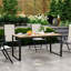 Rectangular 6 - Person Outdoor Table-1259674177
