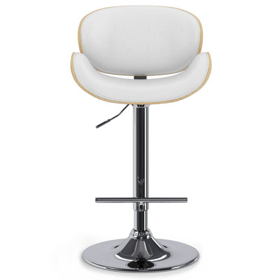 Tabouret de bar moderne pivotant rembourré Marana