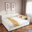 Upholstered Daybed With Usb And 2 Drawers-955355553