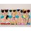 « beachy girlfriendse » par julie nelson, reproduction d’art sur toile tendue-19813781