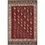 Tapis kilim à teinture végétale 5 x 8 po