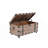 Reclaimed Wood Trunk Table Side Table S/3 With Large Storage Dress Up Your Liviing Room