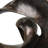 Tabletop Décor, Abstract Loop Sculpture, Plinth Base Bronze Black,11 Inch