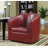 Grosso Faux Leather Swivel Barrel Chair-352986010