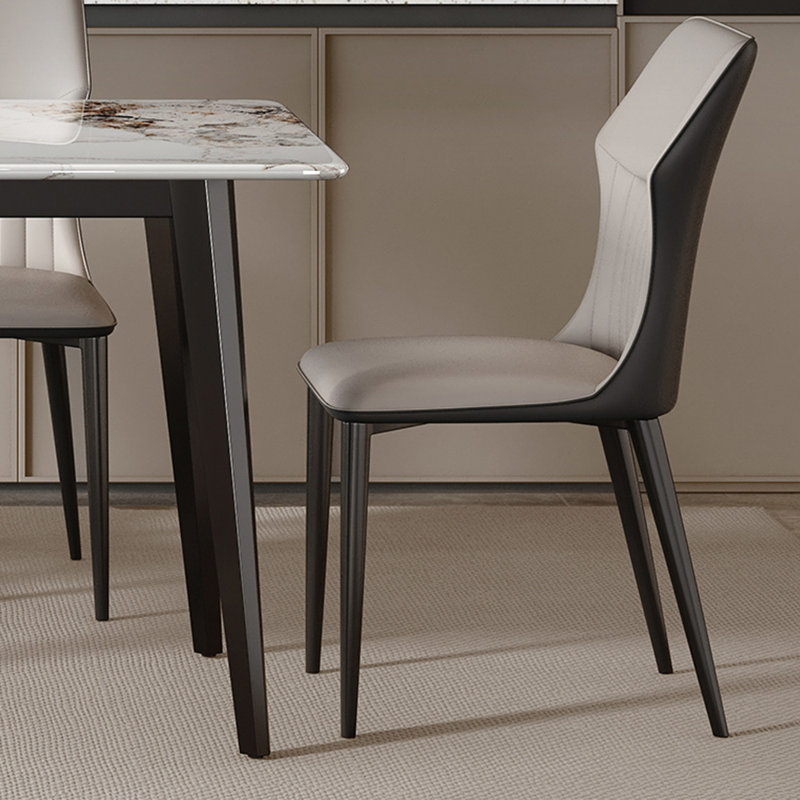Ensemble de table et chaises Aesthetic Rock Plate, H 29,52 po x L 70,86 po x l 35,43 po