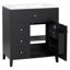 Meuble-lavabo de 30 pouces avec lavabo-2046336627