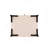 Amara 20" W Modern Nightstand with 1 Full Extension Drawer and Metal Legs in Pale Rose and White-1723044004
