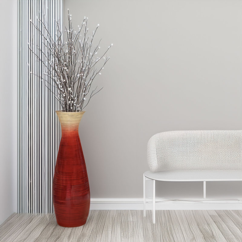 Bamboo Floor Vase