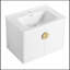 Ensemble de meuble-lavabo simple 27,80 po avec plateau Saberina