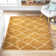 Adelaida area rug Machine Woven Rectangle Yellow