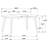 Linnea Dark Walnut 5-Piece Dining Set