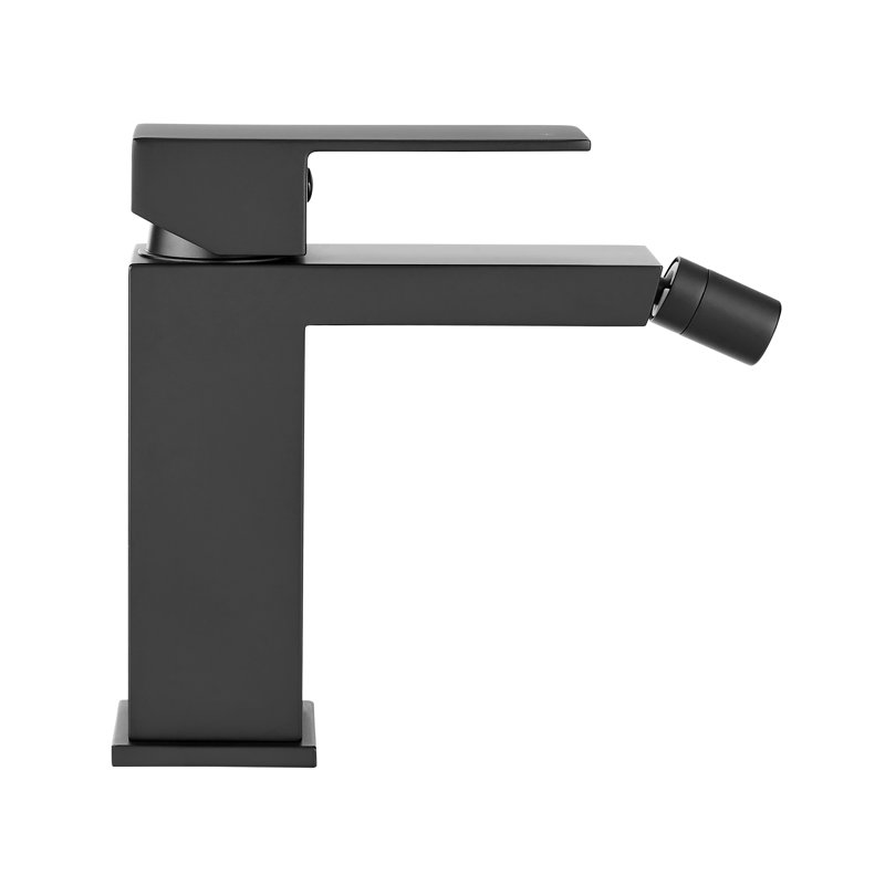 Robinet de bidet Concorde, Noir mat