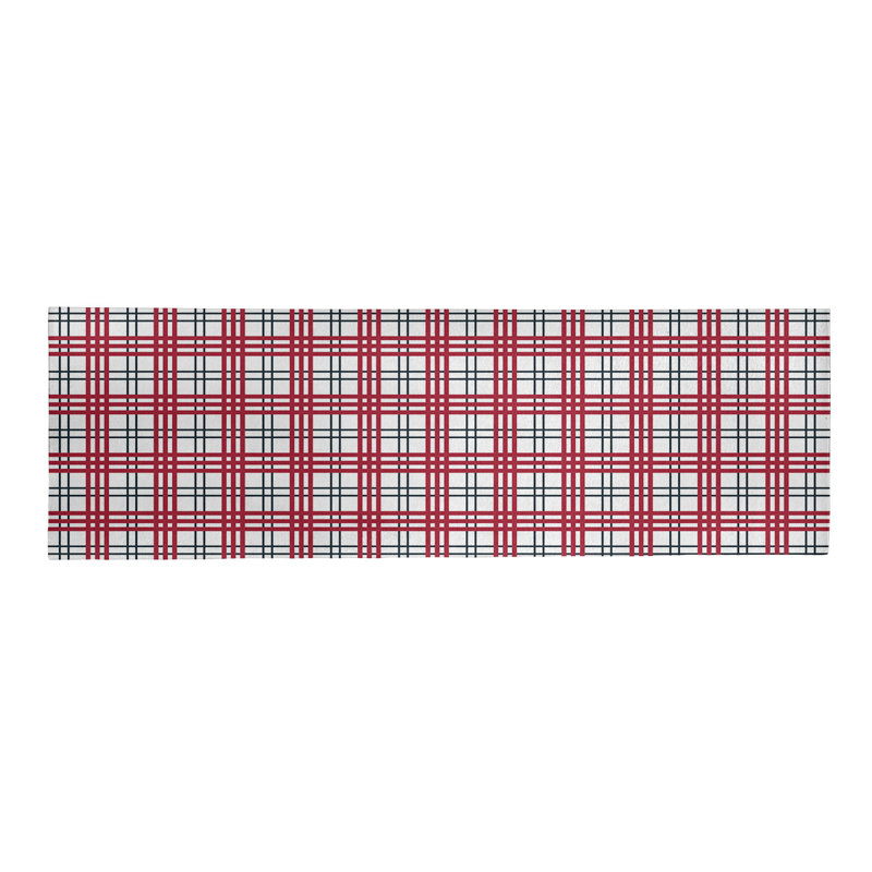 Plaid Indoor Rug, Runner 2'6" x 8'
