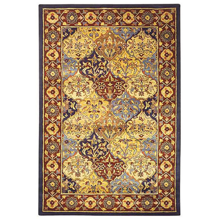 Wahcheechee Hand Tufted Wool Oriental Rug, Oval 4'6" x 6'6"