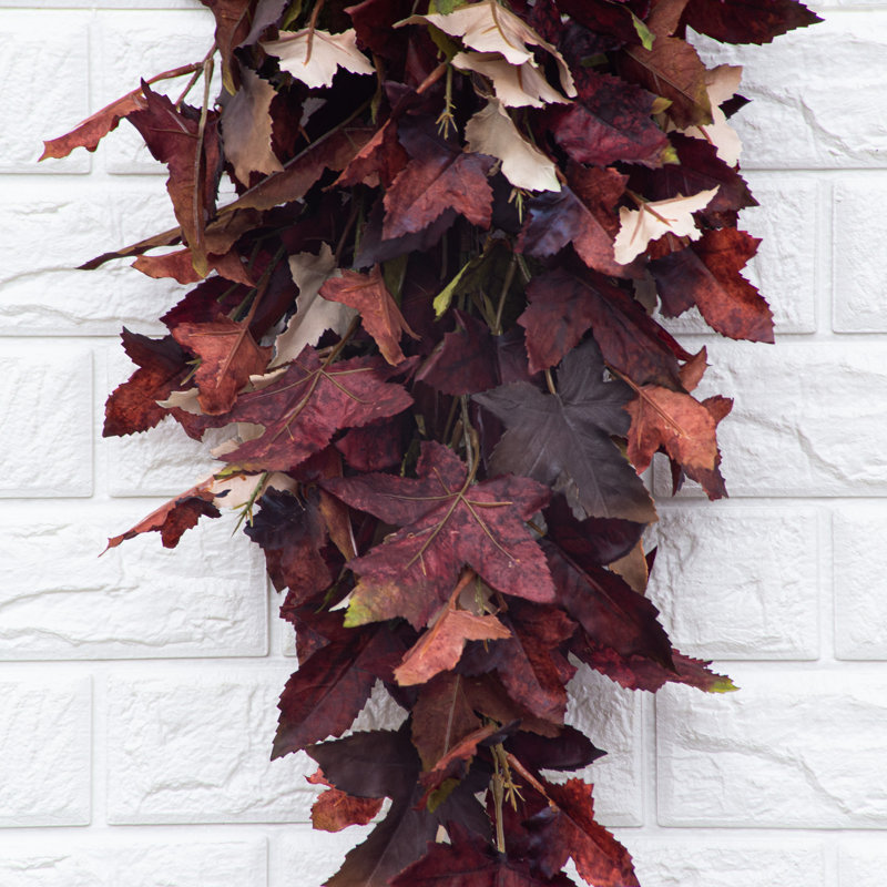 Faux Maple Swag