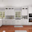 Armoire murale standard blanche Shaker de l 18 po x P 12 po x H 36 po Homeibro Cozy Design-926327714-925975469