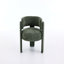 Fauteuil d'appoint moderne, fauteuil de salle à manger en tissu Boucle