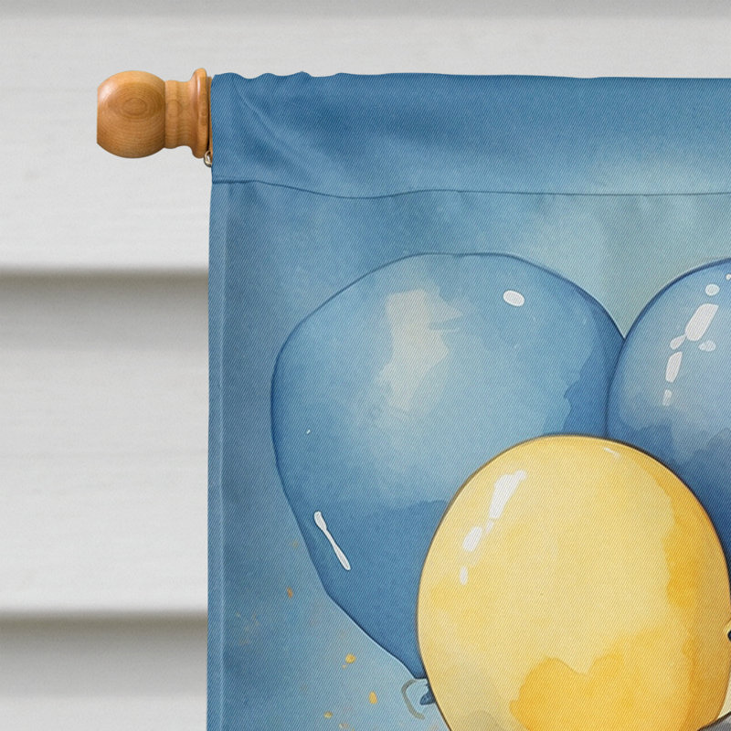 Drapeau «Happy Birthday House», Bouvier de l'Entlebuch