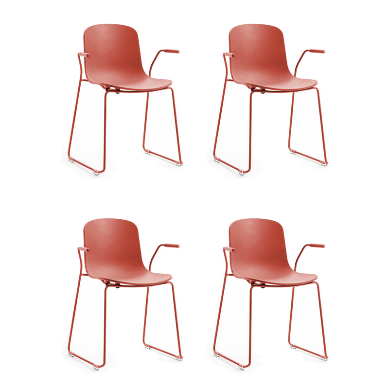 Holi Stacking Armchair, Red