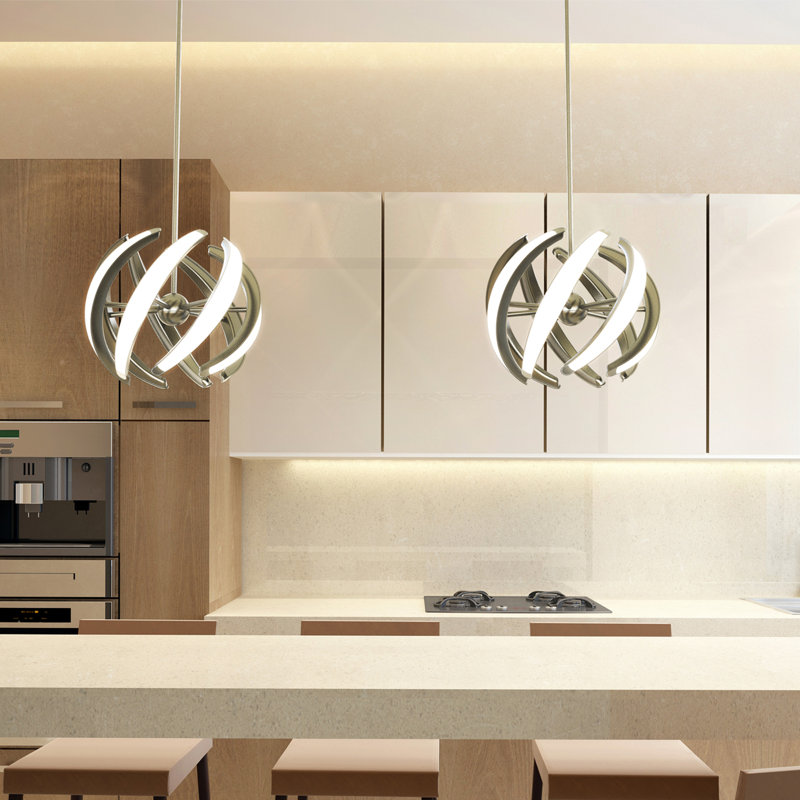 Swirl 7-Light Unique / Statement Globe Pendant