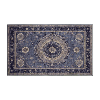 Tapis mauve lavable à la machine