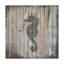 « gray hippocampe », reproduction d’impression sur toile tendue-26858620