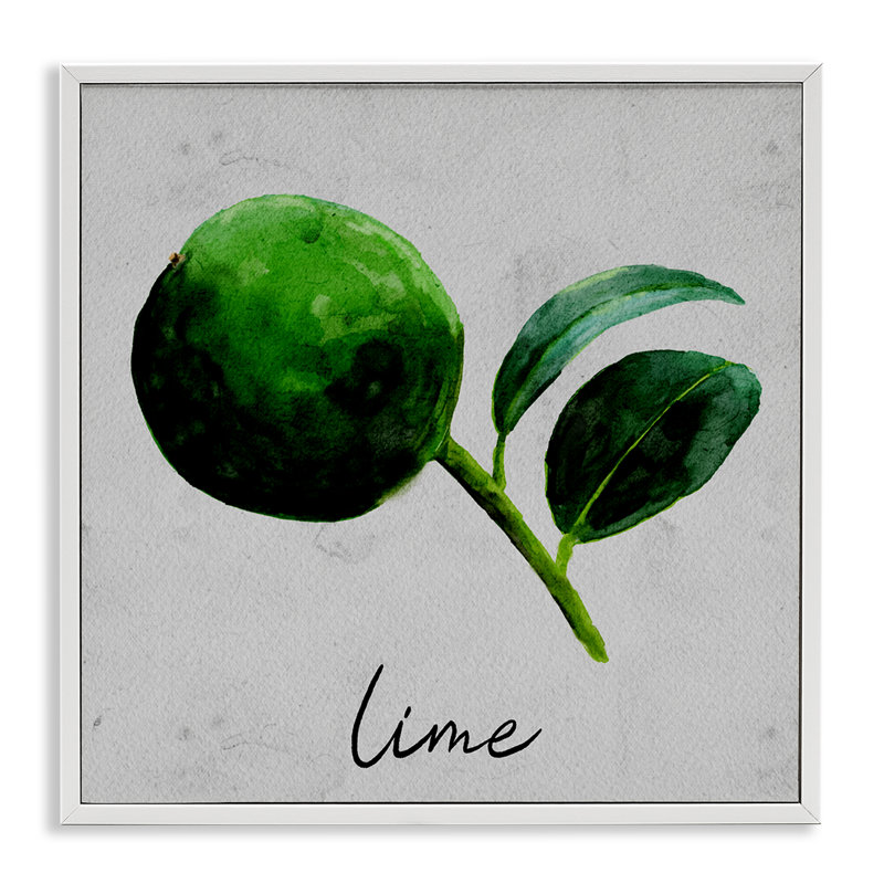 Art de giclée encadrée par Kitchen Moore, Estampe numérique encadrée blanc bord de mer, H 17 po x l 17 po