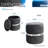 Techni Mobili Modern Velvet Round Ottoman With Storage