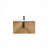 30" Wall-Mounted Bathroom Vanity With 3D Fluted Panel & Ceramic Integrated Sink