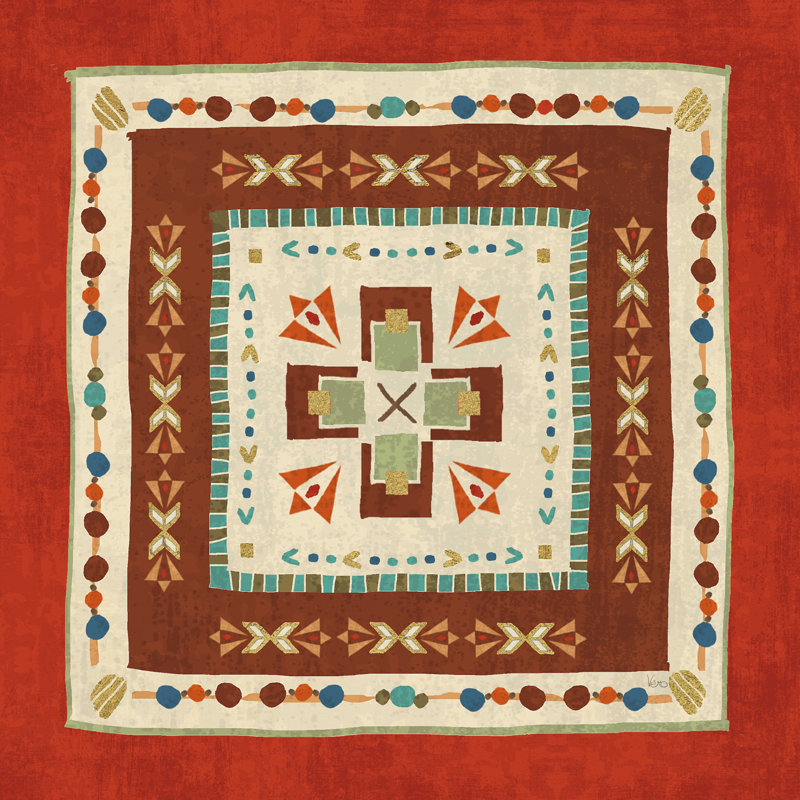 Southwest At Heart Tile VI, H 12 po x l 12 po