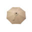 Parasol de marché solaire 9 'à DEL-985043384