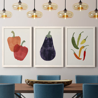 Toile encadrée organique Premium Veg VII - prête à être accrochée