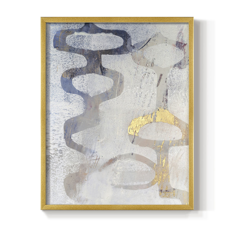 Linx I Framed Print - Solid Wood, 28" H x 22" W