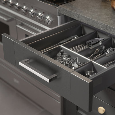 Stainless Steel Square Kitchen 5" Center to Center Bar Pull Multipack