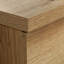Classeur latéral rustique brun avec dessus épais, pieds, tiroirs à ouverture facile, système de verrouillage et installation rapide pour les petites surfaces de travail, les pieds et les environnements de bureau d'accès