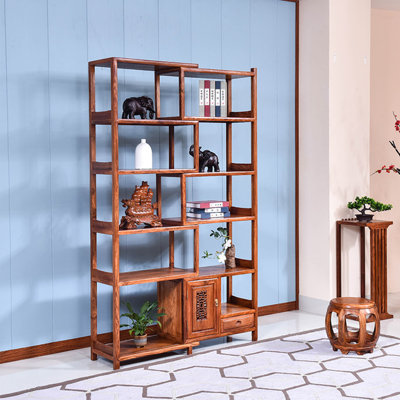New Chinese Minimalist Style Bookcase