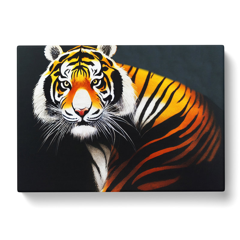 Beauty Of The Tiger - Wrapped Canvas, 50cm H x 76cm W x 3cm D