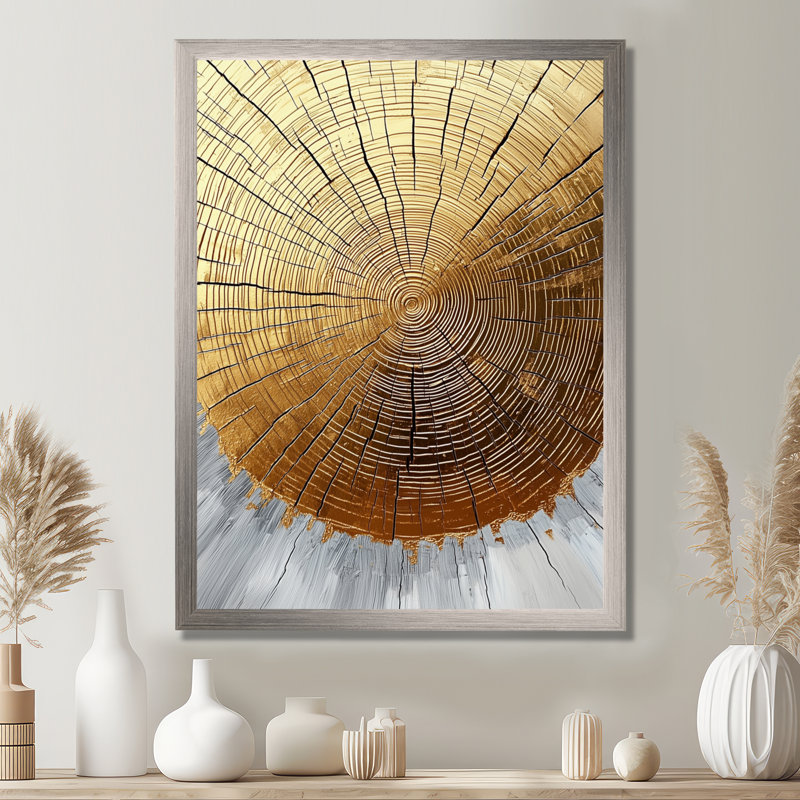 Andenne - Paysages, art mural, salon, H 32 po x l 16 po, Reproduction encadrée d'une seule photo, Argent argent