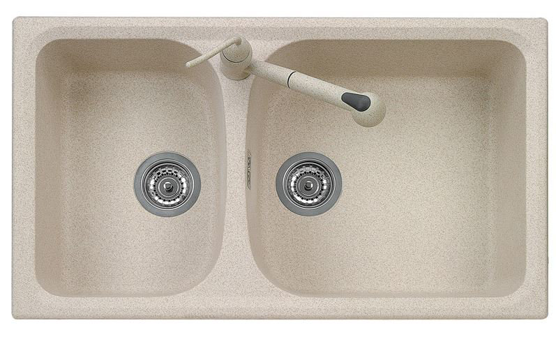 Belfry Kitchen Billy 500mm W Granite Kitchen Sink with 1 Faucet Hole